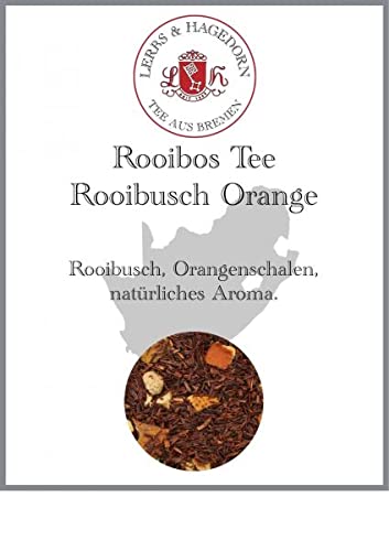Lerbs & Hagedorn, Rooibos Tee Rooibusch Orange | 250g (Ca. 20 Liter) Orangenschalen Cover