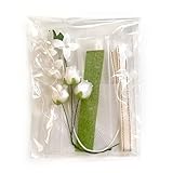 ミニバラとパールのコサージュキット ホワイト