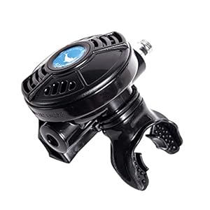 Veizao Scuba Diving 2Nd Stage Regulator Professional Underwater Scuba Dive Octopus Regulator Equipment Accessory-Black