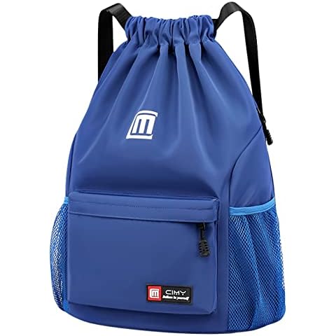 Pystuvo Large Waterproof Drawstring Gym Bag Cover