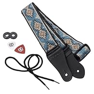 Retro Style: Our Vintage Series guitar straps are beautifully woven in the colorful, bold patterns of the 60's and 70's. Crafted with strong attention to detail, KLIQ straps are bound to look great on any stage! Modern Comfort: Unlike other straps th...