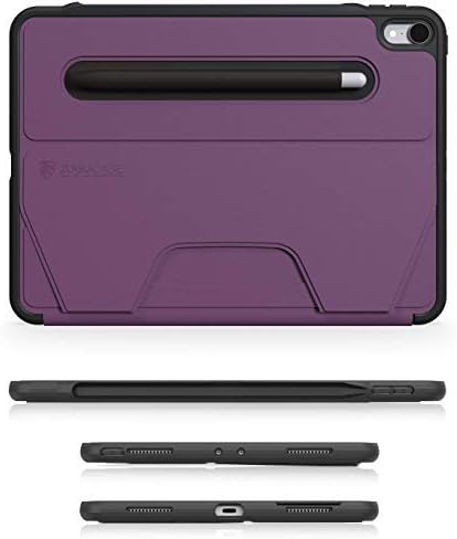 The Muse Case - 2018 iPad Pro 11 inch 1st Gen (Old Model) - Very Protective But Thin + Convenient Magnetic Stand + Sleep/Wake Cover - ZUGU CASE - Purple - (Fits Model #’s A1934, A1979, A1980, A2013)