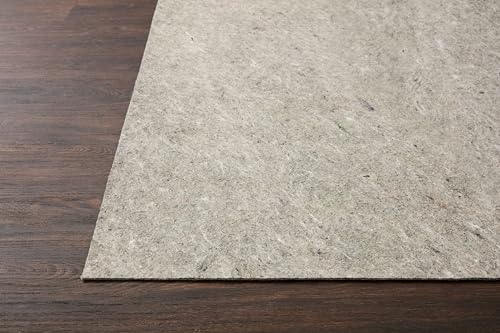Loloi Loloi- Grip Rug Pad, ULTSS Grey 8'-0" x 10'-0", .01" Thick, Grey, 1/4 inch, Reversible, Soft, Cushion, Low Profile, Hardwood, Carpet, Tile, Vinyl, Linoleum, Multi Surface, Trim to fit, Rug Pad - Image 6