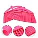 SAFIGLE 2Pcs Plastic Broom Head Replacement Industrial Plastic Floor Sweeper Head for Efficient Cleaning All Floor Types Safe for Pets Easy to Install