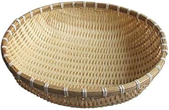 Natural Handmade Woven Bamboo Basket Tray U Shape Holder Food Deep Basket Size 6" 7" 8" 9" 10" 11" 12" 13" 14" up to 20inches Available for Customizing Bulk (25cm/10")