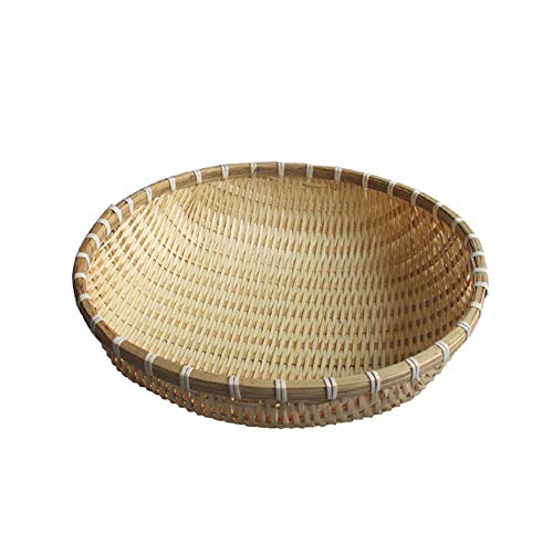 Natural Handmade Woven Bamboo Basket Tray U Shape Holder Food Deep Basket Size 6" 7" 8" 9" 10" 11" 12" 13" 14" up to 20inches Available for Customizing Bulk (16cm/6")