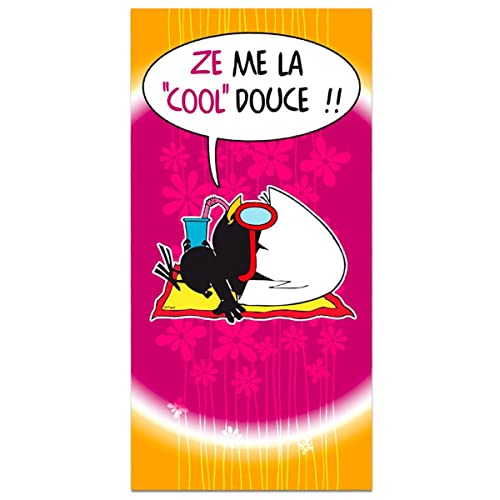 DRAP DE BAIN CALIMERO Ze me la cool douce Cover