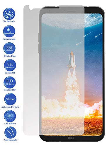 Todotumovil Protector de Pantalla LG Q6 Alpha de Cristal Templado Vidrio 9H para movil