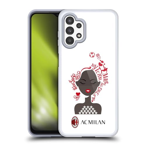 Funda Samsung A13 AC Milan regalo para niños seguidores del fútbol italiano