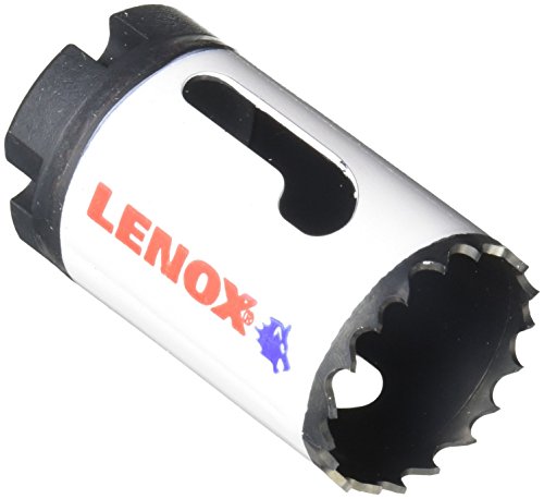 LENOX Tools Bi-Metal Speed Slot Hole Saw with T3 Technology, 1-3/8, 5 Pack