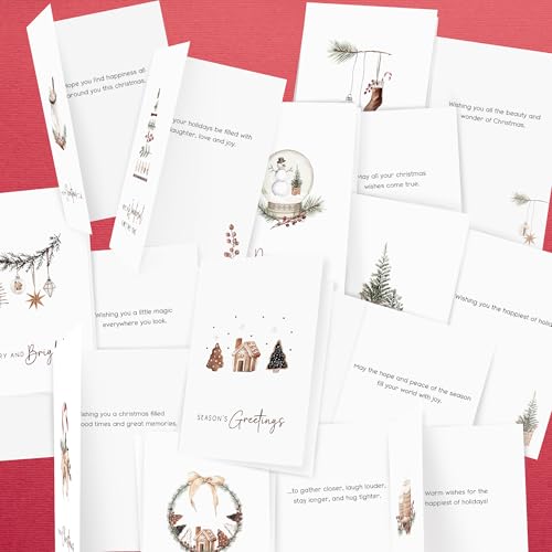 Audree Christmas Cards With Envelopes & Matching Stickers thumb #2