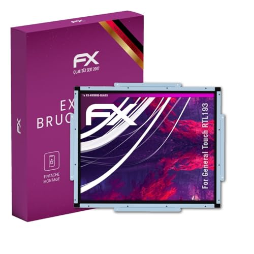 Vidrio templado de plástico FX de Alta Precisión para General Touch RTL193