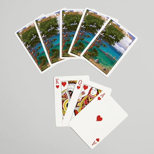 Lantern Press Baraja Poker 52 Cartas para Adultos miniatura 7