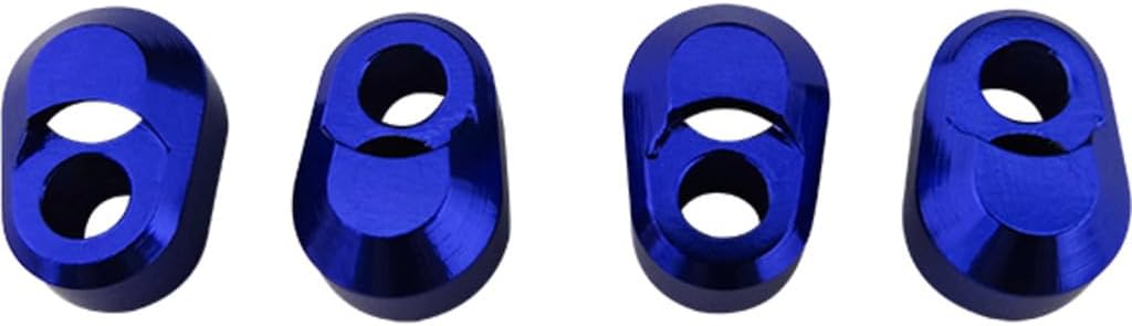 Hot Racing XMX5421M06 Aluminum Hinge Pin Retainers TRA