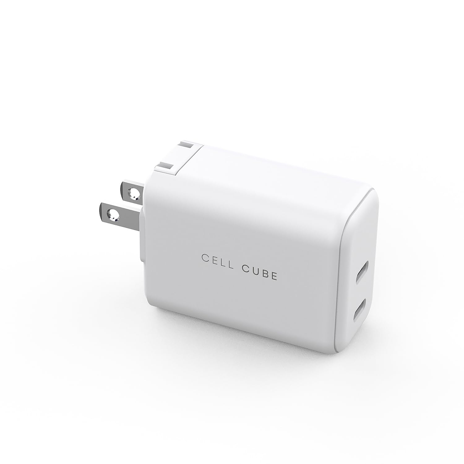 Amazon | docomo select Type-C 2ポート充電器 最大合計65W ホワイト