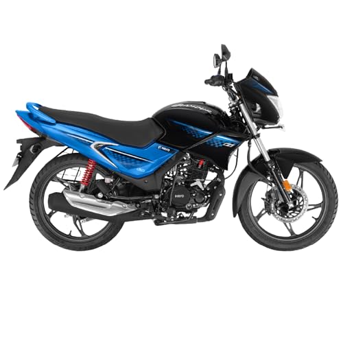 Image of Hero MotoCorp GLAMOUR 125 FI Disc Brake OBD2B TECHNO BLUE MET BLK Booking for Ex-Showroom Price