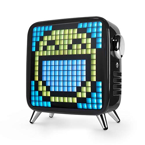 Divoom Tivoo Max Smart Portable Bluetooth LED Speaker with APP-Controlled Pixel Art Animation