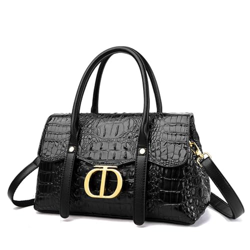 Genuine Leather Shoulder Large Capacity Handbag