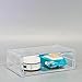 Sorbus Stackable Acrylic Drawers - 1 Clear Storage Drawers for Organizing Make up Palettes, Nail Hair Accessories, Cosmetics & Beauty Supplies - 11.75