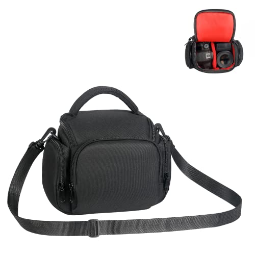 SLR Cameras Case, Waterproof Shockproof DSLR Camera Case Bag, Single Shoulder Camera Bag, Adjustable Shoulder Strap Compatible with Sony, Canon, Samsung, Fuji, Panasonic, Casio, Nikon