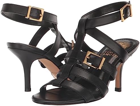 Vince Camuto Women's Bivenya High Heel Sandal Heeled, Black, 8.5 | Image 6