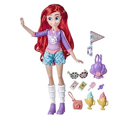Disney Princess Comfy Squad: Muñeca Ariel Estilo de azúcar con Traje y Accesorios inspirados