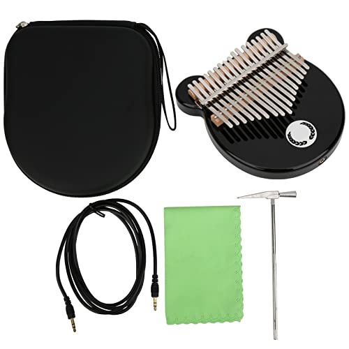 Kalimba 17 touches Thumb Piano, Kalimba 17 touches Thumb Piano cristal acrylique en forme d’ours EQ et câble de… - Les Beatles, Paul McCartney, John Lennon, RIngo Starr, George Harrison Kalimba 17 touches Thumb Piano, Kalimba 17 touches Thumb Piano cristal acrylique en forme d'ours EQ et câble de…