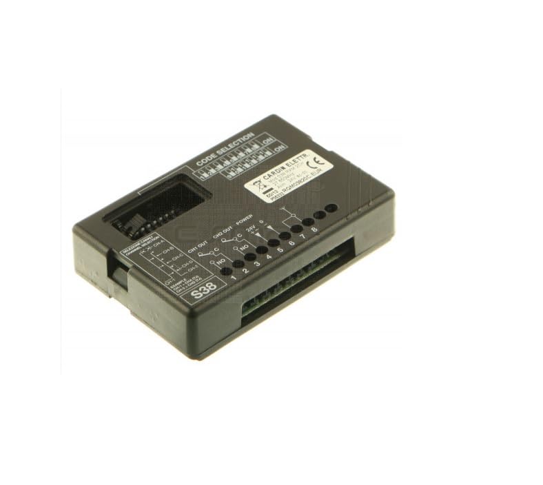 Mini récepteur 2 Canaux 24V / 30.420Mhz CARDIN