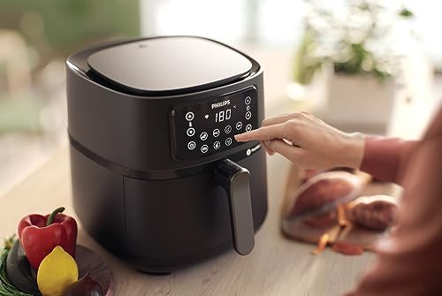 PHILIPS HD9285/93 Airfryer aangesloten 5000 XXL friteuse zonder olie - Afbeelding 3