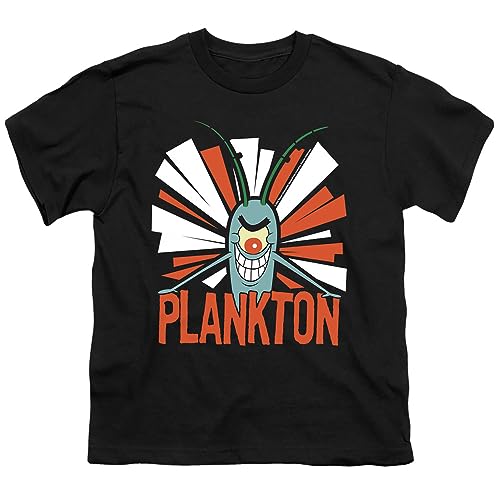 Popfunk Spongebob Plankton Youth Kids Boys & Girls T Shirt