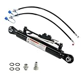 Kingway Hydraulic Top Link Cat. 1-1 with Locking Block Min. 20 7/8”→ Max. 31 7/8” with 2 x Hoses Stroke. 11