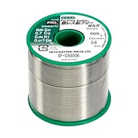 Amazon | 太洋電機産業(goot) 銀レス鉛フリーはんだφ0.6㎜ スズ