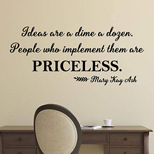 Amazon Com Wall Quotes Office Professional People Are Priceless Vinyl Wall Decal Mary Kay Ash Motivational Home Office Work Desk Home Kitchen