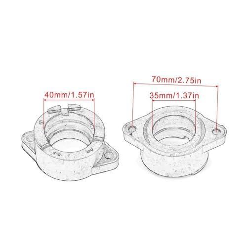 Colector de carburador para TT500 ideal para restauraciones 2