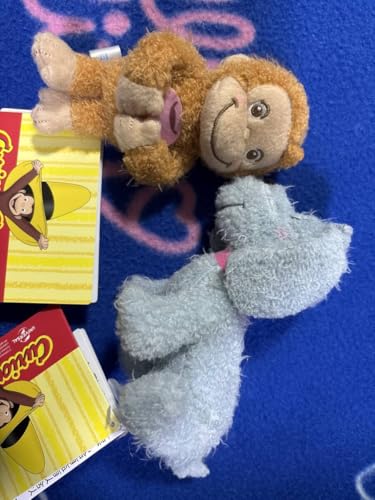 おさるのジョージ コットンキャンディ マスコット ジョージ チャーキー ぬいぐるみ 時特定記録付き