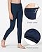 Stelle Girls Leggings Yoga Pants Youth Athletic Dance Running Active Tights Pack (BK+CR+NV+PK, 5-6 Years)