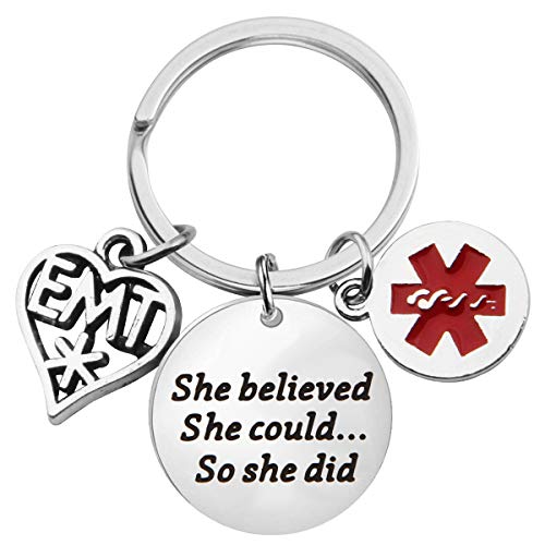 Lywjyb Birdgot EMT Gift EMT Graduation Gifts EMT She Believed She Could So