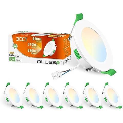 ALUSSO LED Recessed Ceiling Lights 4W 310LM Cover