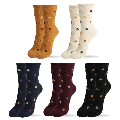 20 Gift Ideas For Women Who Love Dressing Up In 2026 18 Floral Ruffle Crew & Ankle Socks