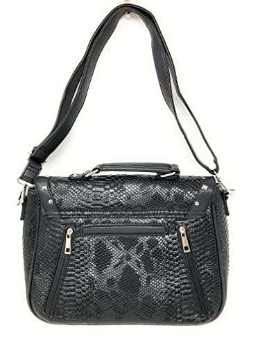 Texas West Women's Skull Chain Concealed Carry Handbag Purse Shoulder Bag Crossbody4