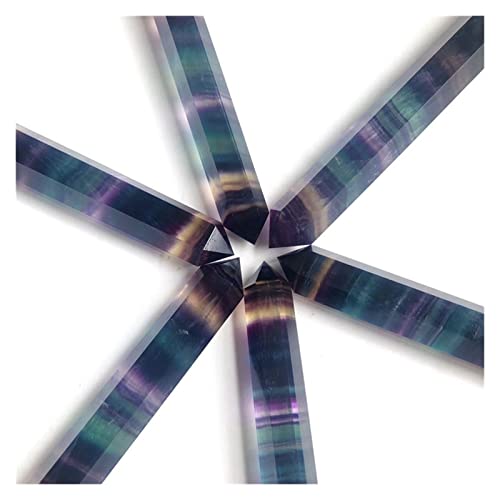 Pierre de guérison en fluorite naturelle pour l'équilibre des chakras