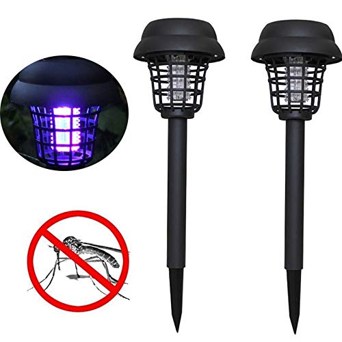 Mückenvernichter, Mückenschutz-Mörderlampe, solarbetrieben, für den Außenbereich, LED-Licht, Mückenschädling, Insektenvernichter, Wegbeleuchtung