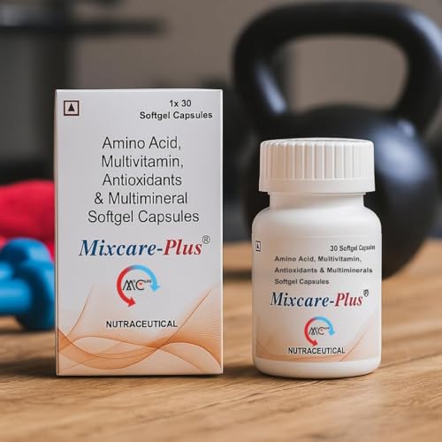 Image of Multivitamin Antioxidant Softgel Capsules | for both men & women /Daily Energy, Immunity & Overall Wellness Support | Gluten Free | Unflavoured | 30 Softgels (1)