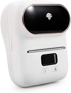 TWDYC Label Printer- Portable Bluetooth Thermal Label Maker Apply to Labeling, Shipping, Office, Cable, Barcode Label Printer (Color : D)