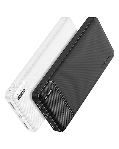 AsperX 2-Pack 10000mAh USB C Output Portable Charger Power Bank Fast Charging, Portable Phone...