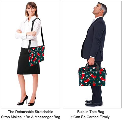 Bolsa de mano navideña multicolor para regalar a estudiantes y creativos 4