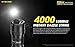 EdisonBright Nitecore P20iX 4000 Lumen USB Rechargeable Professional Tactical Flashlight, Battery Charging Cable