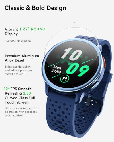 Quican Smart Watches for Women & Men, Compatible with iPhone & Android - image 2