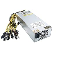 WEIHO 2300WPSU Netzteil Antminer Netzteil Computer Netzteil Für die Unterstützung von Bergbaumaschinen 8-teilige Grafikkarte(180V-240V)