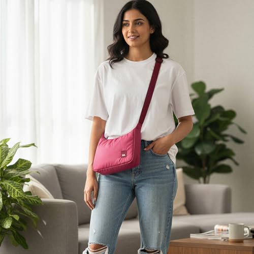 Image of DailyObjects March Crossbody Sling Bag for Women | Stylish crossbody sling bag for girls /women - Regular
